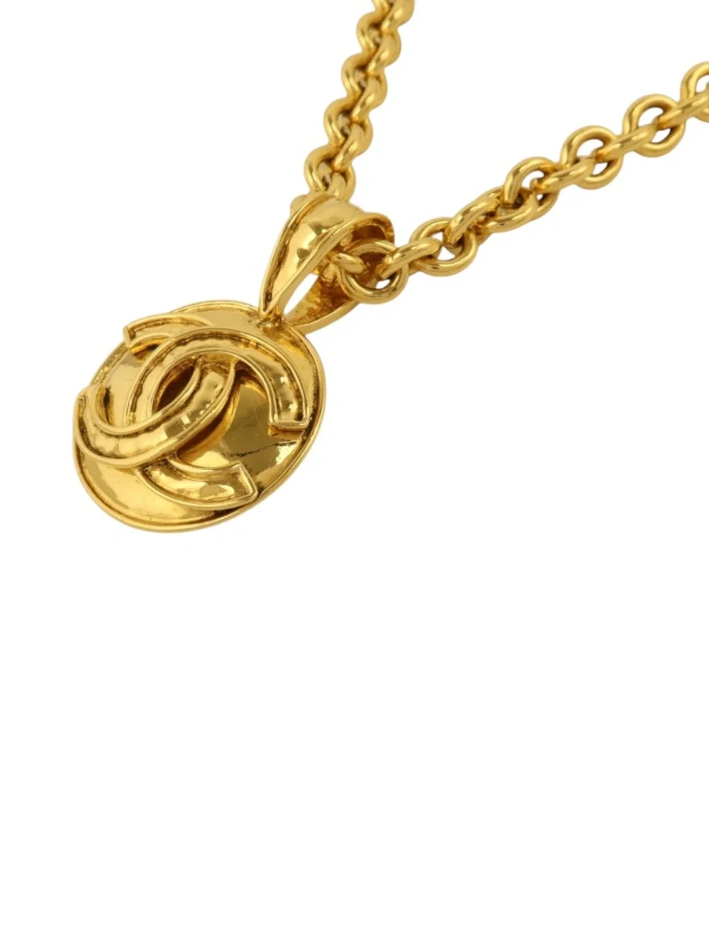 CHANEL gold plated